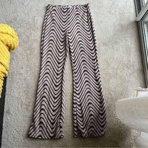 Urban Outfitters Patterned Flared Leggings